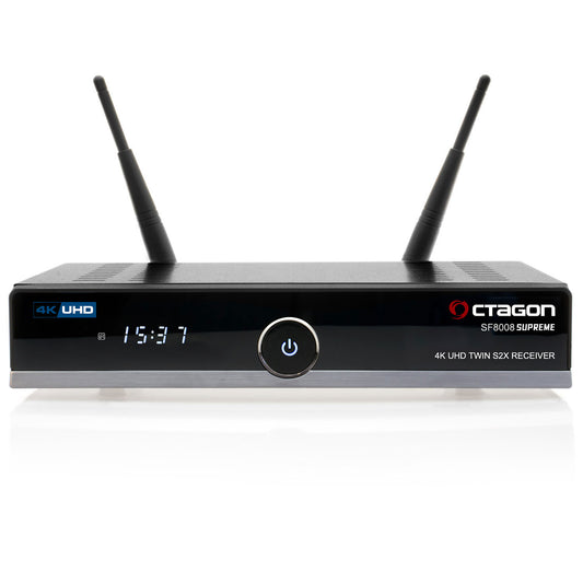 Octagon SF8008 V3 SUPREME 4K UHD E2 Dual Wifi 2x DVB-S2X Twin Sat-Receiver