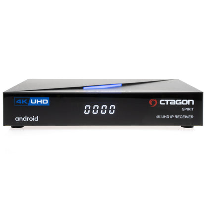 Octagon SPIRIT 4K UHD HDR10+ ANDROID TV IPTV OTT MEDIA STREAMING BOX 5G WiFi BLUETOOTH