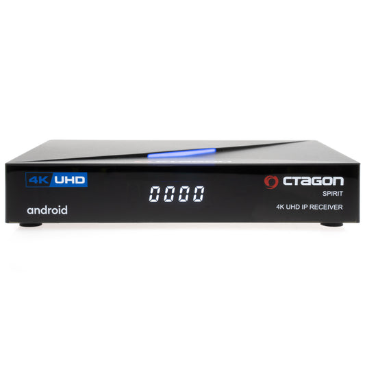 Octagon SPIRIT 4K UHD HDR10+ ANDROID TV OTT MEDIA STREAMING BOX 5G WiFi BLUETOOTH