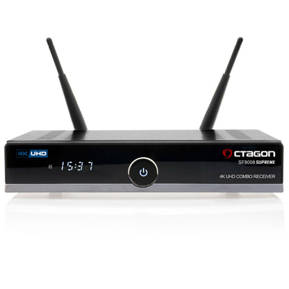 Octagon SF8008 V3 SUPREME 4K UHD E2 Dual Wifi Combo DVB-S2 Sat-Receiver DVB-C2 Kabel DVB-T2 Receiver