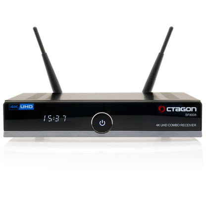Octagon SF8008 4K UHD E2 Dual Wifi Combo DVB-S2 Sat-Receiver DVB-C2 Kabel DVB-T2 Receiver
