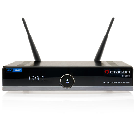 Octagon SF8008 4K UHD E2 Dual Wifi Combo DVB-S2 Sat-Receiver DVB-C2 Kabel DVB-T2 Receiver