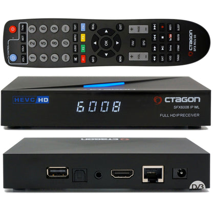 Octagon SFX6008 IP WL HD H.265 HEVC E2 Linux Smart TV Receiver