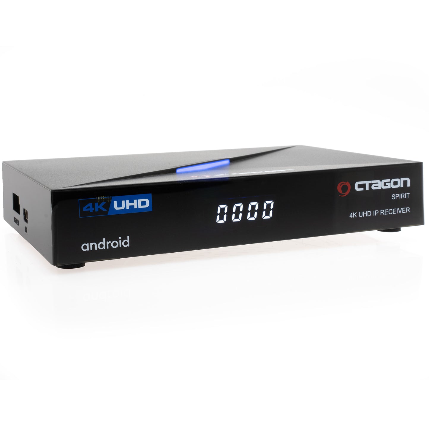Octagon SPIRIT 4K UHD HDR10+ ANDROID TV IPTV OTT MEDIA STREAMING BOX 5G WiFi BLUETOOTH