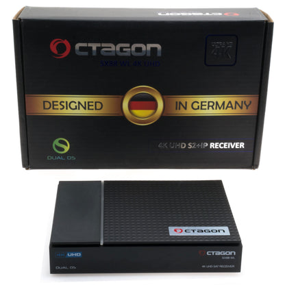 Octagon SX88 V2 WL 4K HD DVB-S2 SAT IPTV Receiver mit WLAN