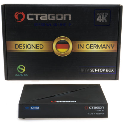 Octagon SX888 4K V2 WL 5G IPTV Receiver