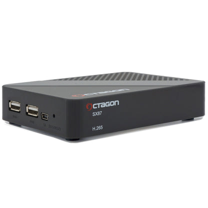 Octagon SX87 HD H.265 S2+IP Receiver Dual Core ARM Cortex-A7 Dual