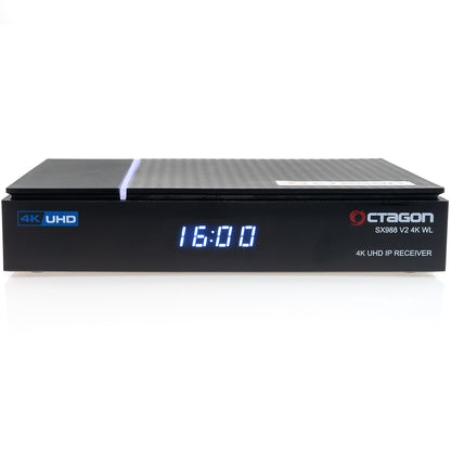 Octagon SX988 V2 4K WL UHD Linux IPTV-Receiver