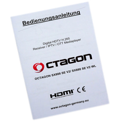 Octagon SX888 SE WL V2 HD H.265 IP Receiver