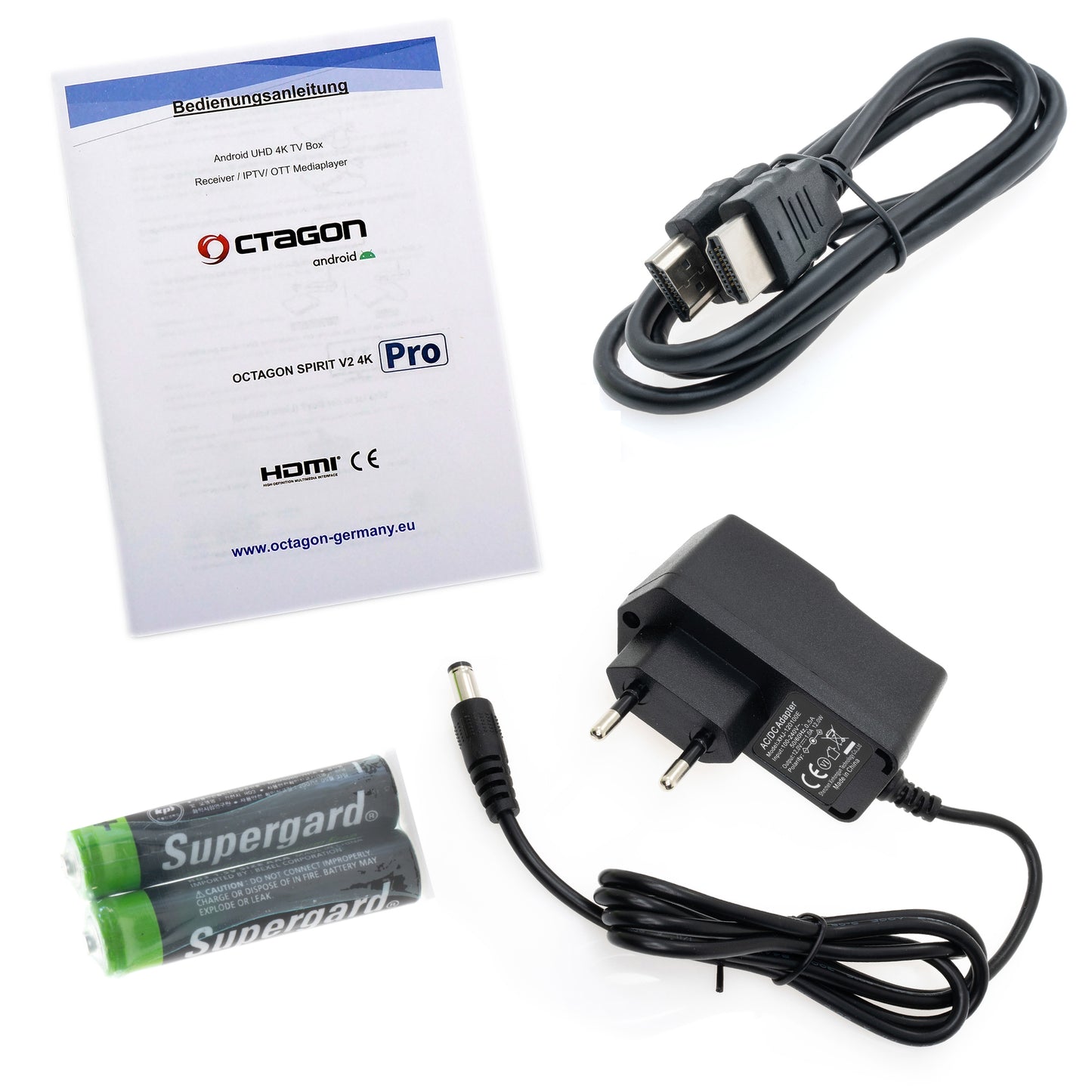 Octagon SPIRIT V2 PRO 4K UHD Android 11 IP-Receiver