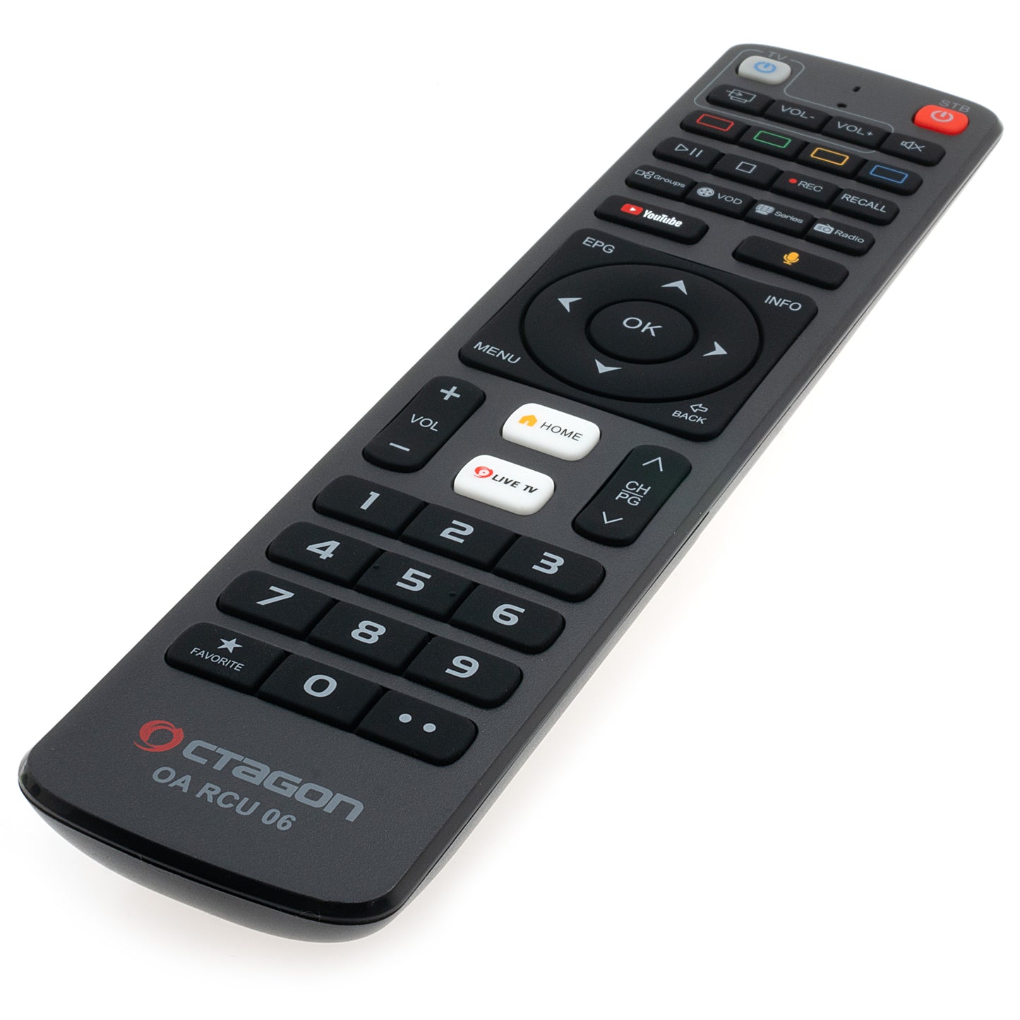 Octagon SPIRIT 4K UHD HDR10+ ANDROID TV IPTV OTT MEDIA STREAMING BOX 5G WiFi BLUETOOTH