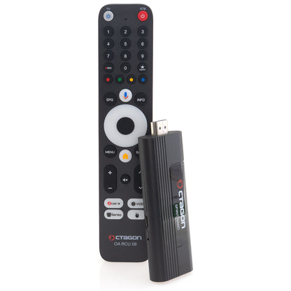 OCTAGON SPIRIT NANO 4K UHD HDR10+ ANDROID TV Stick IPTV OTT MEDIA STREAMING WLAN 5G Bluetooth