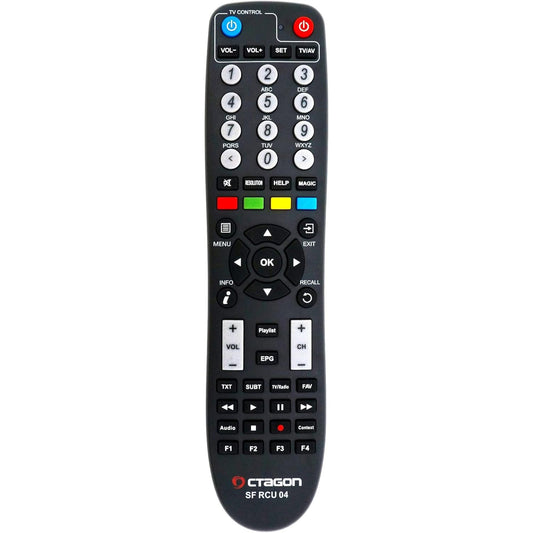 Octagon SF8008 Fernbedienung SX RCU 04 schwarz