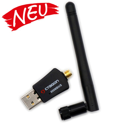 Octagon WL618 WLAN 600 Mbit/s USB 2 Adapter für VU+ Gigablue Protek TVIP