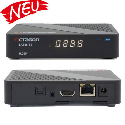 Octagon SX888 SE V2 HD H.265 IP Receiver